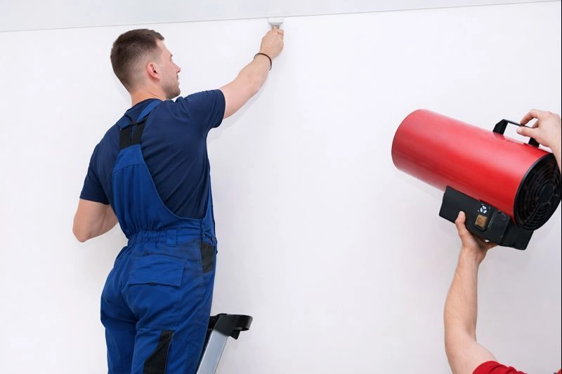 Натяжка ПВХ потолка