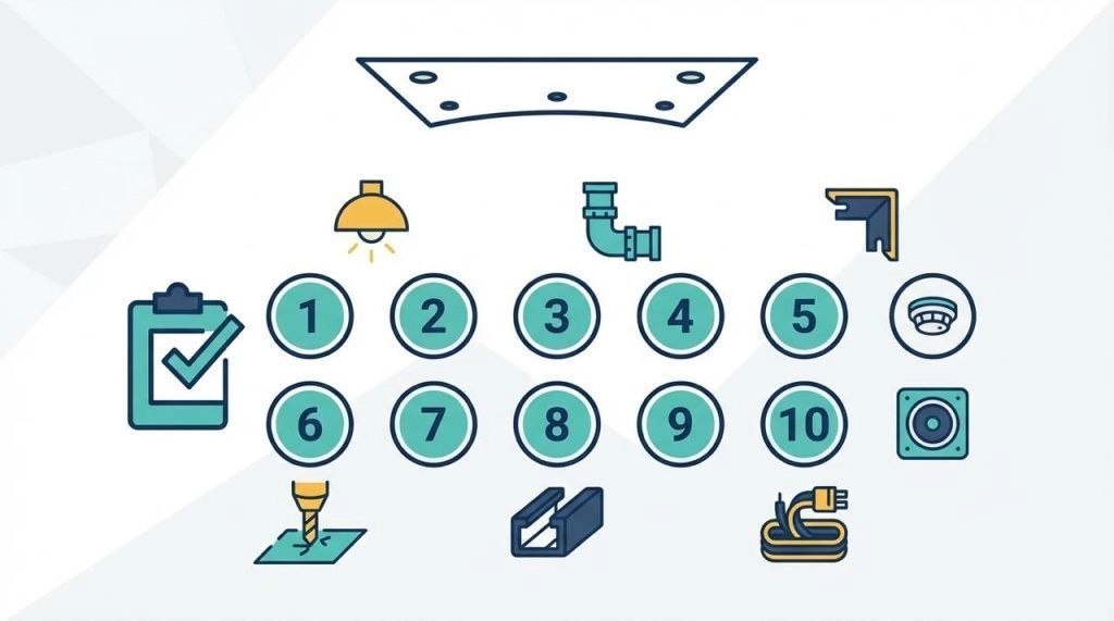 ТОП-10 допработ при натяжных потолках: за что берут деньги и как не переплатить