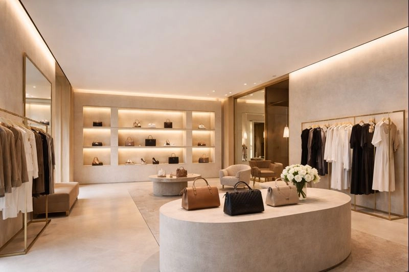 Бесщелевые натяжные потолки с теневым профилем в современном интерьере 